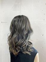 ニッチ(NICHE)&nbsp;【NICHE HAIR】【西鎌倉】白髪ぼかし　ハイライトカラー