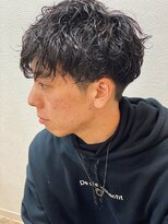 スウェル 船橋店(Swell)&nbsp;ハイライト/マッシュパーマ/束感/波巻き/メンズ