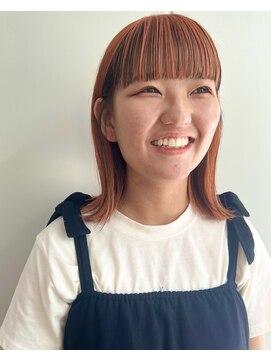 ジュリエッタ(giulietta) オレンジ　インナーカラー