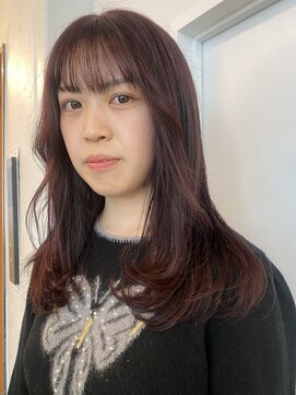 パーク 福岡天神西通り店(parc) 秋色ボルドーカラー