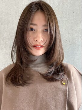 アンガーデン(Une GARDEN) フェミニンロング小顔似合わせカットイメチェンメルティカラー