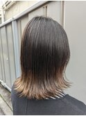 外ハネグラデーション