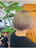 美髪大人可愛い大人美人ヘルシースタイルシースルーバング