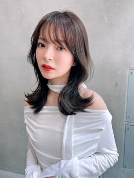 オーウェル 銀座(Owelle) 銀座　cheri 韓国風レイヤー×透明感ブラウン