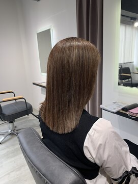 アリーズ シブヤ(ALLYS shibuya) 髪質改善トリートメント×艶髪ミディアムスタイル