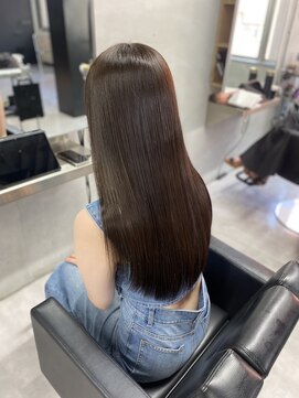 イロハ(IROHA) 【IROHA】髪質改善グレージュカラー