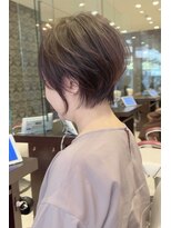 アース 大曽根店(HAIR&MAKE EARTH)&nbsp;30代40代丸みショートヘア