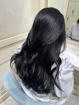 アソビ 表参道(ASOBI)&nbsp;レイヤーカット/ブルーブラック/学割U24