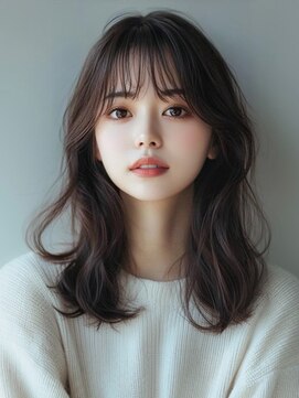 アルトリスト(Altruist Aging×HAIR&SPA) ★ダークアッシュ大人ガーリーボブ着物ミディアムレイヤーカット