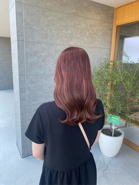 パウダーヘアー ルミニティ(powder hair luminity) ピンクブラウンカラー