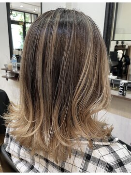 ジブドオブジェ(Jib d'obj) 八尾/ハイライト/髪質改善/酸性ストレート/バレイヤージュ