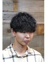 ツイン&nbsp;波巻きスパイラルミックスパーマ