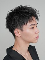 フィフスパーク(fifth PARK) 渋谷メンズセンターパートウルフニュアンスパーマフェザーパーマ