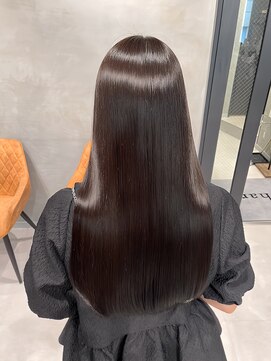 シャルムバイケンジ(Charm.by KENJE) 艶髪ストレート髪質改善カラー縮毛矯正トリートメント銀座有楽町