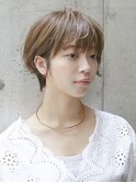 シンプルショートヘア