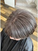 白髪ぼかしカラー/アッシュ