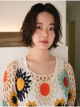 ビファインクーアヴェダ(Be fine coo AVEDA) ニュアンスパーマ ゆるふわボブパーマ