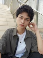 ニコ トウキョウ ロジック(nico TOKYO Logic)&nbsp;黒髪スパイキーショートアップバンクスーツ社会人20代30代