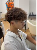 スペインカールブラウンメッシュ
