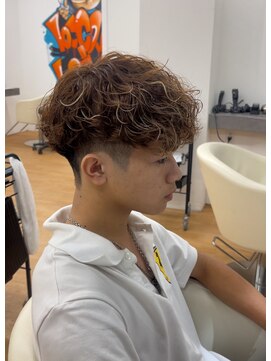 ビカム 名駅(become) スペインカールブラウンメッシュ