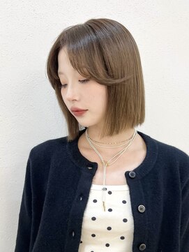 キアラ(Kchiara) 福岡美容室20代30代40代切りっぱなしボブぱつっとボブ