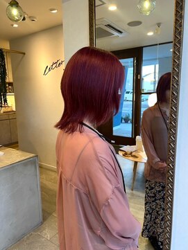 レターバイノベル(letter by novel) 大人ショートボブ黒髪ショートカット丸みショート前髪あり