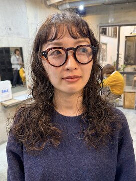 ナループロアオハナ(Nalu pu loa ohana) ロングパーマ/オン眉/前髪パーマ/ウェーブパーマ