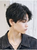 銀座新橋センターパートフェザーパーマニュアンスパーママッシュ