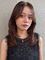 ロンドガーネット 池袋(Lond garnet) 暗めカラー/韓国風巻き/レイヤーカット/髪質改善/縮毛矯正/池袋