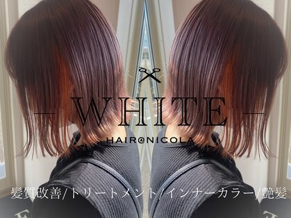 ホワイト(WHITE HAIR@NICOLA)の写真