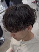 熊本シャドウパーマ 波巻きパーマ ツイスパ MEN'S HAIR