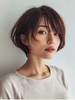 ロディーナコク 大口 新子安(rodina.coc)&nbsp;ピンクベージュ/アンブレラカラー/クールショート/前髪/大口子安