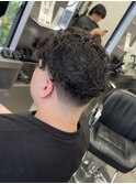 men's/メンズ/テーパーフェード/ニュアンスパーマ/メンズパーマ