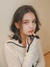 平日限定☆《学割U24》顔まわりカット+カラー ¥7000