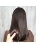 【髪質改善】カット＋最新ケアカラー＋髪質改善トリートメント　
