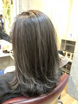 ロダット 横浜(LODAT by little)&nbsp;ハイライト×シルバーベージュ【LODAT横浜】