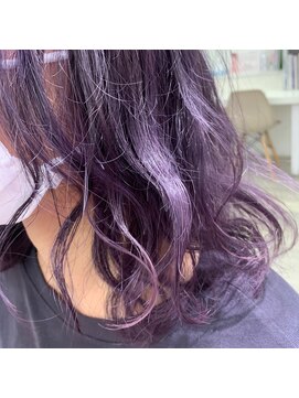 ハナ ビューティーヘアー(hana.) ラベンダーカラー