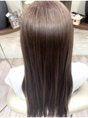 oggi otto トリートメント ブラウンロングストレート