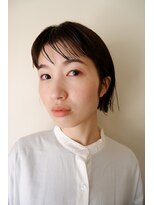 レイジーアワーズ(Lazy Hours)&nbsp;【森 真弘】ラフで軽いボブ[20代/30代/40代]