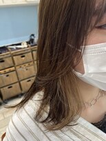 ロコ 門前仲町店(Loco by neolive)&nbsp;インナーカラー　ミルクティーベージュ　【門前仲町】