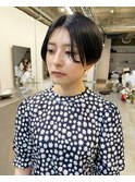 ハンサムショート センターパート