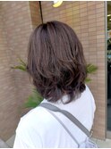 伸ばしかけセミロング