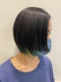 エレッタプロデュースドバイアリュール(Eletta Produced by ALLURE) パツンとしたラインを活かしたスタイル。髪質改善ストレート有