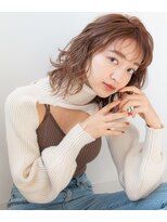 リコ ヘアアンドリラクゼーション(LICO HAIR&RELAXATION)&nbsp;シースルーバング、ナチュラルウェーブヘア