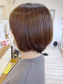 モリオ フロム ロンドン 成増店 【morio成増/児玉】ショートボブ　髪質改善矯正