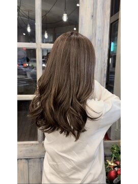 エイミーバイアフロート(amie by afloat) ハイライト×アッシュグレー