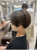 ショート×セクションカラー