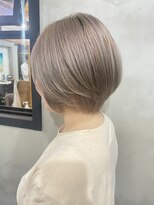 ヴィアルス 美園店(VIARS) グレージュカラー/ショートボブ/丸みショート