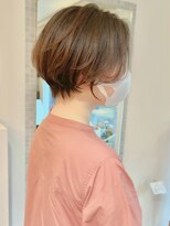 ロンドエニカ 大宮(Lond enika)&nbsp;切りっぱなしボブエアリーロング美髪ピンクブラウン[大宮]