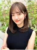 20代30代40代◎前髪パーマゆる巻きロングゆるふわ巻きエギョモリ